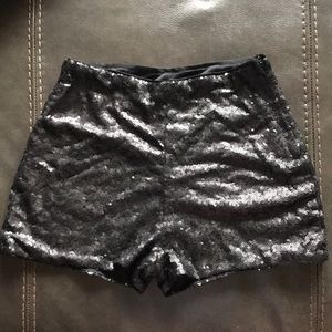 Sequin shorts, from H&M